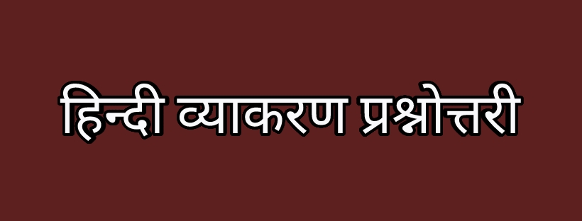 Hindi Grammar Questions
