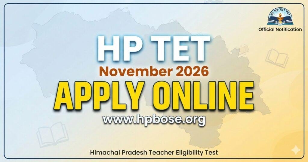 HP TET November 2026