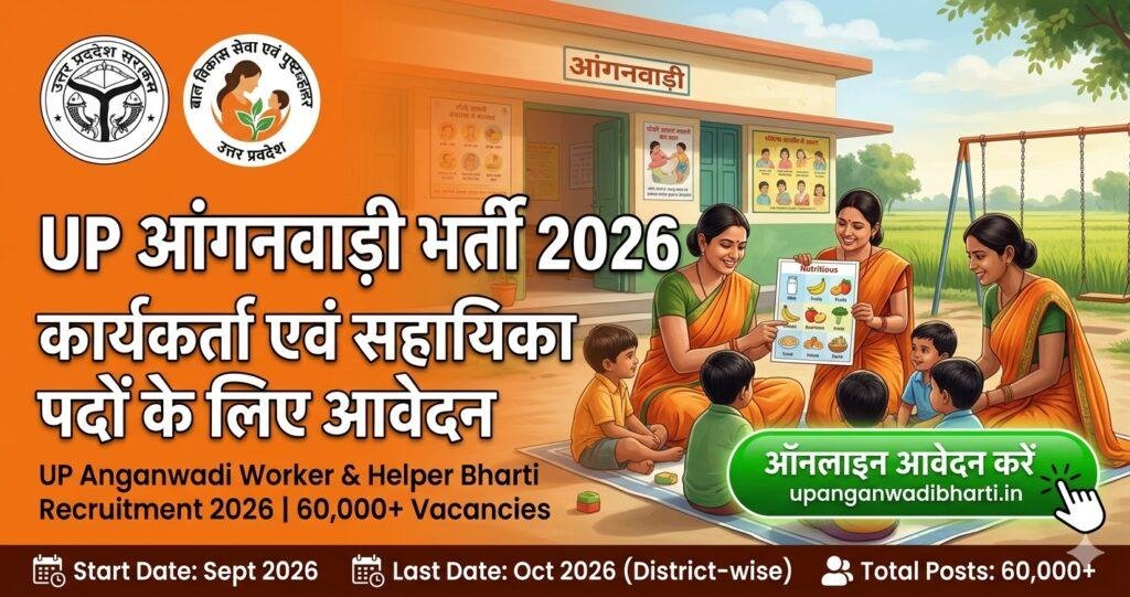 UP Anganwadi Bharti 2026